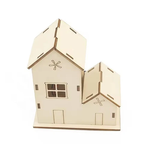 DIY Light House STEM Kit Colorful Light House DIY Puzzle Pack STEM Toy Science Education Set With Robotic Project School Project