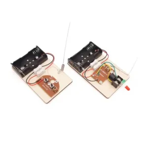DIY Electric Telegraph STEM Kit DIY Electric Toys Kids Science Physic Experiment Gadget Telegraph Sets Electric Educational STEM Kit