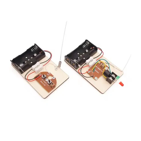 DIY Electric Telegraph STEM Kit DIY Electric Toys Kids Science Physic Experiment Gadget Telegraph Sets Electric Educational STEM Kit