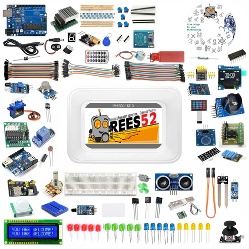 Mastering Adruino Uno – All in One Adruino Kits (100+ Components & Modules) Including Codes/Tutorials/Videos