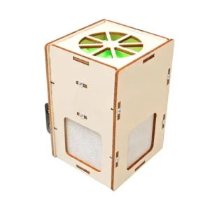 DIY Air Purifier STEM Kit Wooden Model Kids Science Toy Technology DIY Physics Building Blocks Kit Learning Educational Toys For Children