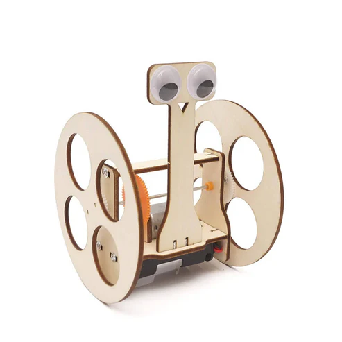 DIY Balancing Car STEM Kit Wooden Balancing Car Robot STEM Toy