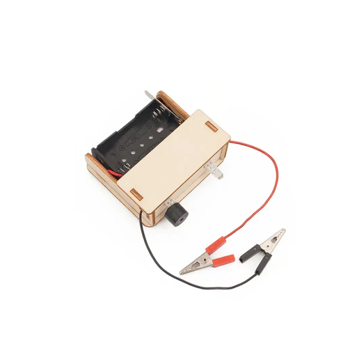 DIY Conductivity Detector STEM Kit Science education STEM DIY Wooden Assembly Kit Conductivity Detector Sets Electric Educational STEM Kit