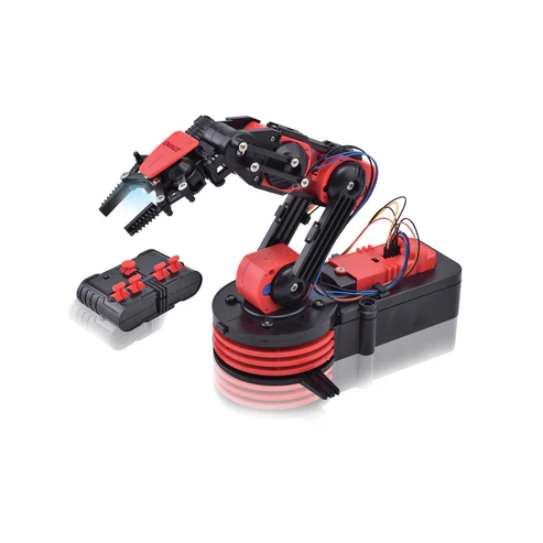 Wireless Robotic Arm Edge Remote Control Interface for STEM Education DIY Assemble STEAM Kit 2.4G Wireless Remote Control Robotic Arm