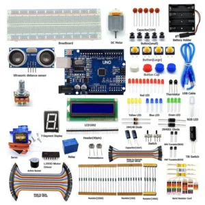 DIY Ultrasonic Distance Sensor Starter Kit For Compatible with Smd UNO IDE Projects