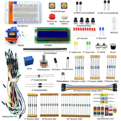 Electronics Project LCD1602 Beginners Starter Kit Compatible with Arduino UNO R3