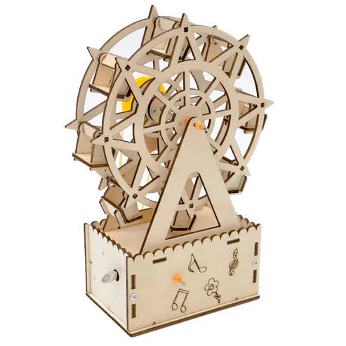 Wooden DIY Music Ferris Wheel