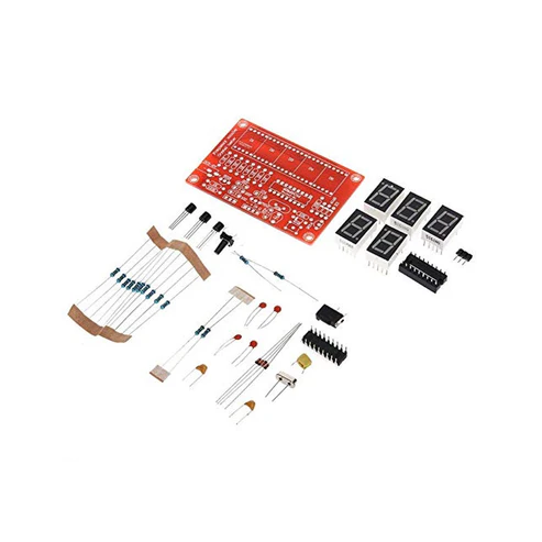 DIY Frequency Meter Kit 1Hz-50mhz Crystal Oscillator Frequency Meter Digital led Meter Tester For led DIY kits led Diode Accessories