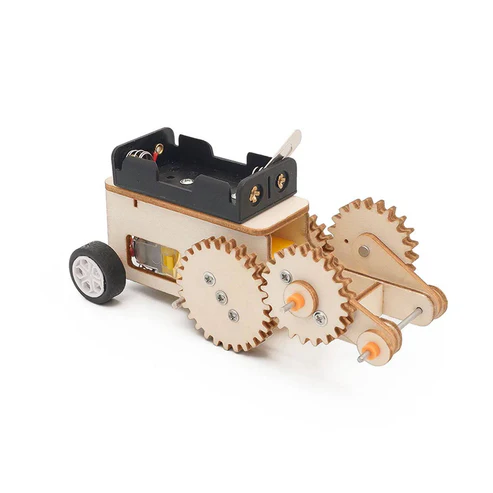 DIY Gearbox Car STEM Kit Electronic Toys Gearbox Car DIY Mechanical Science Kit Toys For Kids Educational kids Toys Hot Toys For Kids Educational Toys Stem Toys Assemble Learning Toys For Kids Gear Box Toy Car Scientific Toy