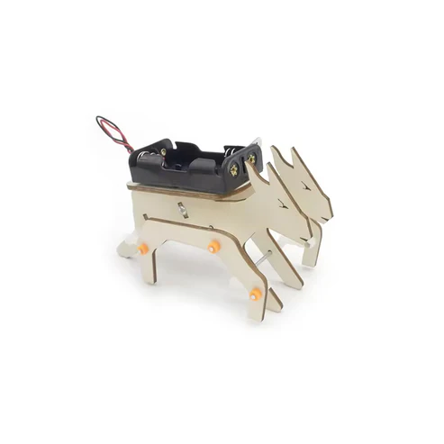 Electric Running Goat STEM Kit Montessori Science Kit Electric Running Goat Wooden Puzzles Kits For Kids And Perfect School Project