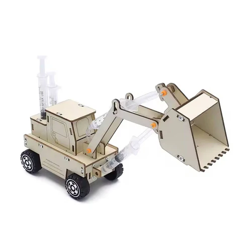 DIY Hydraulic Loader STEM Kit DIY Puzzle Pack STEM Toy Science Education Set With Robotic Project