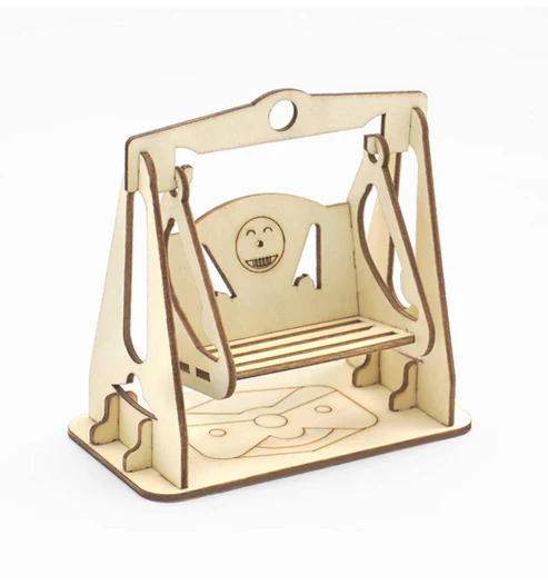 DIY Cradle Swing STEM Kit Puzzle Pack STEM Toy Science Education Set With Robotic Project