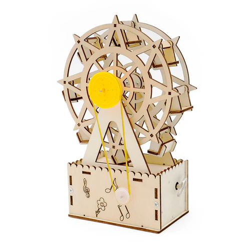 Wooden DIY Music Ferris Wheel