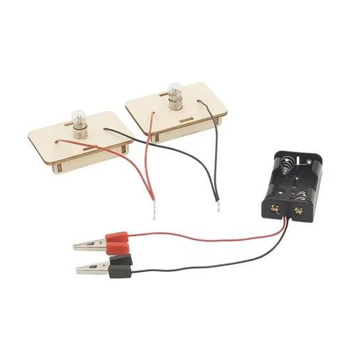 DIY Parallel Circuits STEM Kit Series And Parallel Circuits Educational Science Model Series And Parallel Circuits DIY Puzzle Pack STEM Toy Science Education Set With Robotic Project School Project