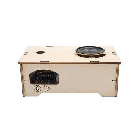DIY Phonograph STEM Kit Children Science Toys STEM Experimental Tool Kit Learning Educational Wooden Puzzle Games For Kids