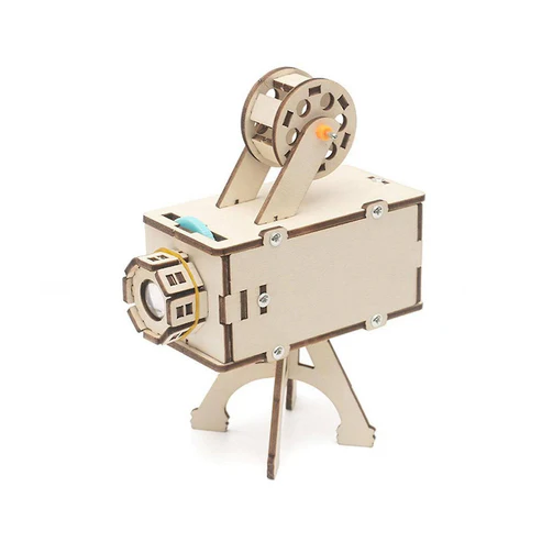 DIY Slide Projector STEM Kit Mini Slide Projector Model Science Creative Puzzle Toys For Children