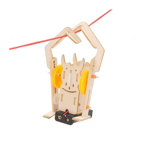 Rope Climbing Robot STEM Kit DIY STEM Rope Climbing Robot Children Learning Science Education Kid Kit Educational STEM Kit for Kids, Science Gadget for Kids, STEM Technology
