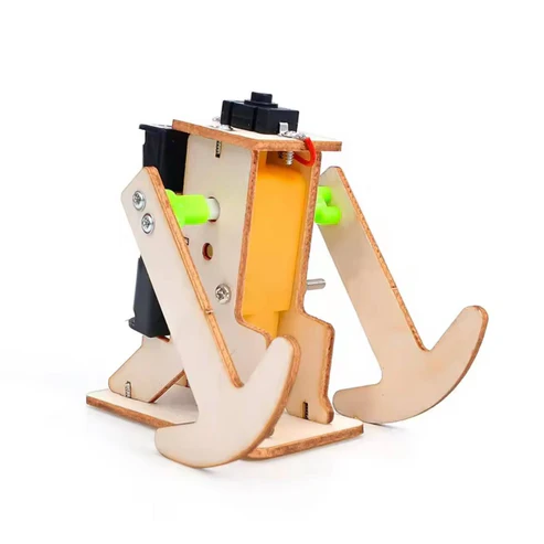 DIY Walking Robot STEM Kit DIY Wooden Toy Walking Robots STEM Puzzle Experiment Kits