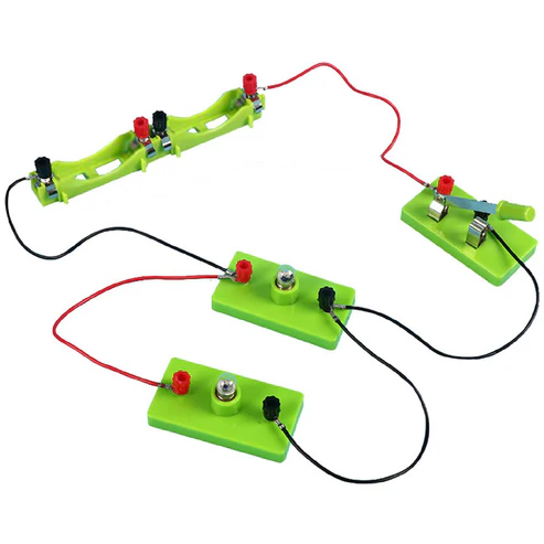 Electric Circuit Laboratory STEM Kit Circuit Learning Kit for Kids, DIY Basic Electric Circuit Laboratory Experiments Beginner Circuit Learning Project for Teaching Series and Parallel Circuit (Series Parallel Circuit)