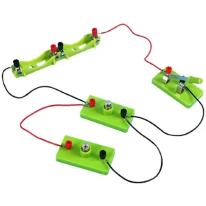 Electric Circuit Laboratory STEM Kit Circuit Learning Kit for Kids, DIY Basic Electric Circuit Laboratory Experiments Beginner Circuit Learning Project for Teaching Series and Parallel Circuit (Series Parallel Circuit)
