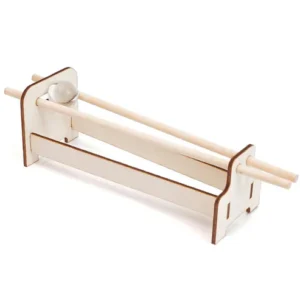DIY Track Slop STEM Kit Double Track Slop DIY Puzzle Pack STEM Toy Science Education Set With Robotic Project Rbt School Projects Wood Model Kit
