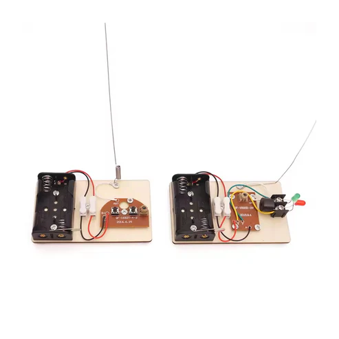 DIY Electric Telegraph STEM Kit DIY Electric Toys Kids Science Physic Experiment Gadget Telegraph Sets Electric Educational STEM Kit
