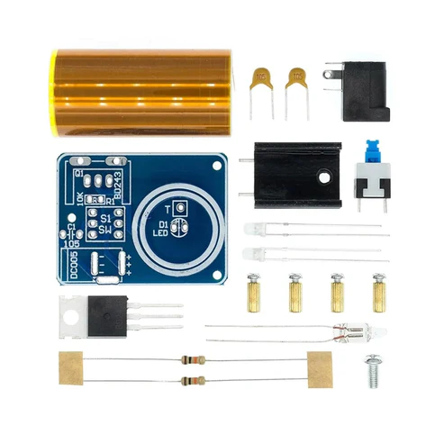 Mini Tesla Coil DIY Kit Mini DIY Tesla Coil Circuit Kit Mini Tesla Coil Kit