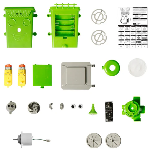 DIY Vacuum Cleaner Robot Kit DIY Smart Vacuum Obstacle Avoidance Vacuum Cleaner Robot DIY Automatic Trash Can: Build Your Smart Home Companion