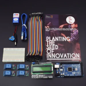 Control 4 one channel 5v relay Module with the help of LCD Keypad Shield interfacing with Arduino Mega