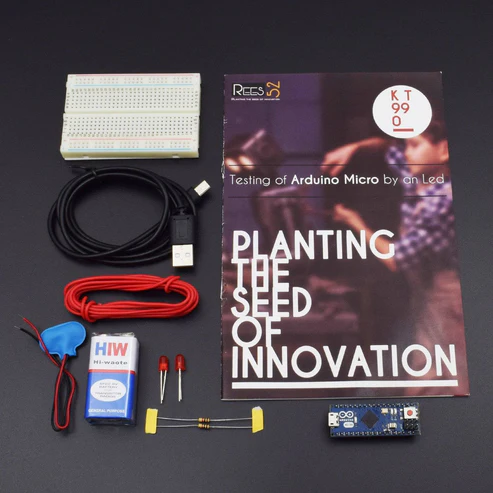 Testing of Arduino Micro by Blinking an Led