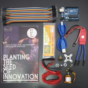 Control Brushless Motor using Potentiometer interfacing with Arduino Uno