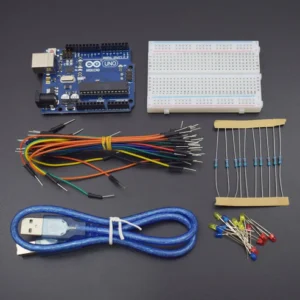 Basic Starter Kit Arduino compatible Processing and C Code, Beginner Starter Kit