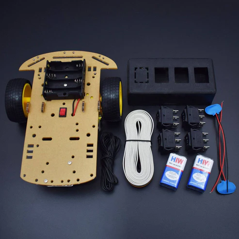 Make a DPDT Switch Controlled Robot Car