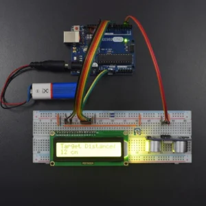Measuring the distance using HC SR-04 and Display the Data on LCD interfacing with Arduino uno