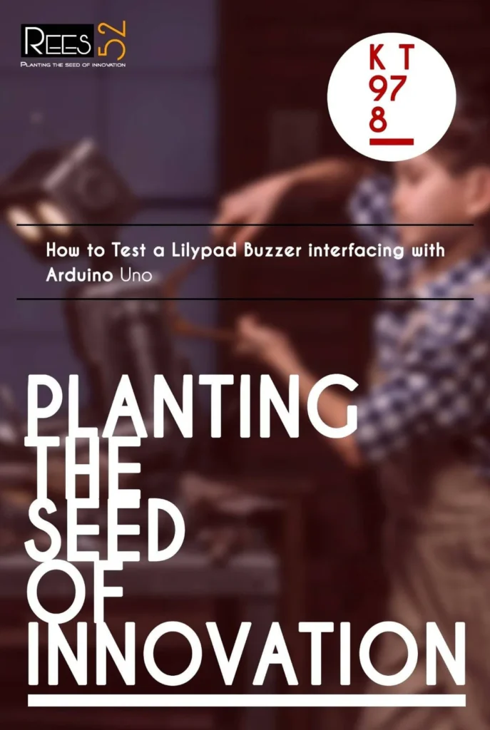 How to test a lilypad buzzer interfacing with arduino uno