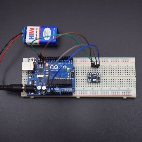 Measurement of Temperature and Pressure Using MS5611 (GY-63) Sensor Module Interfacing with Arduino Uno
