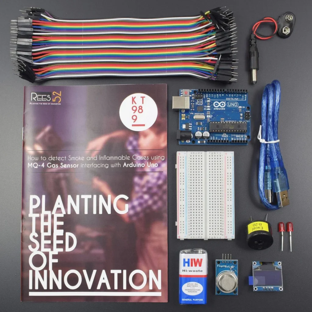 How to detect Smoke and Inflammable Gases using MQ-4 Gas Sensor interfacing with Arduino Uno
