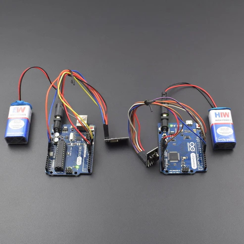 Testing NRF24LO1 Transreciever module interfacing with Arduino Uno or Arduino Leonardo