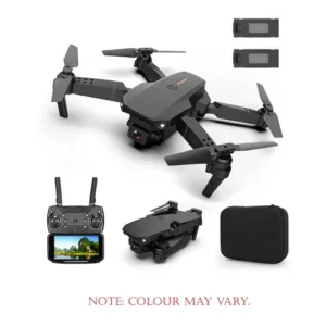 Foldable Drone DM97 Foldable Drone 360degree Eversion, 6 Channel R/C Series 2.4 GHZ, 2.4G 6 Axis RC Quadcopter Altitude Hold, LED Light RC Drone For Kids and Adult