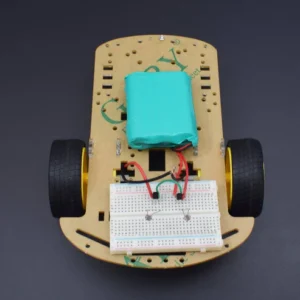 Make a robot car using LDR and transistor 3906