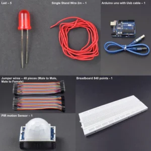 Control the Led’s by using specific direction by magic light cup and mercury open optical module using Arduino Uno