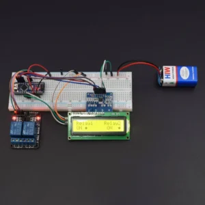 Control 2 channel relay module using TTP224B- 4 channel keypad module interfacing with arduino nano