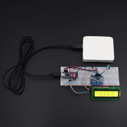 Testing TTP224 touch pad module using 16*2 LCD DISPLAY i2c module interfacing with arduino nano