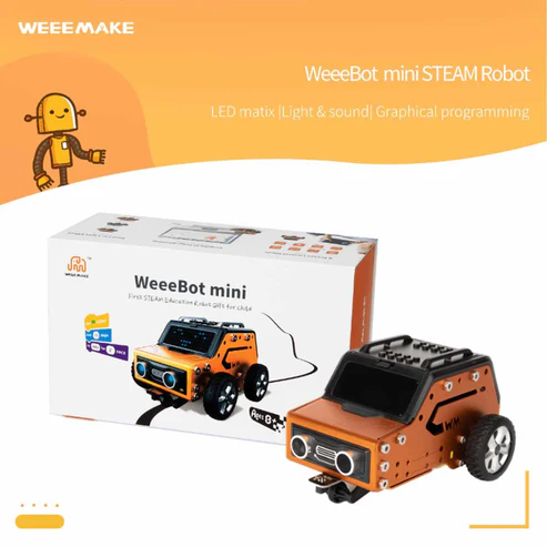 Weeemake WeeeBot Mini STEM Education Robot V 2.0